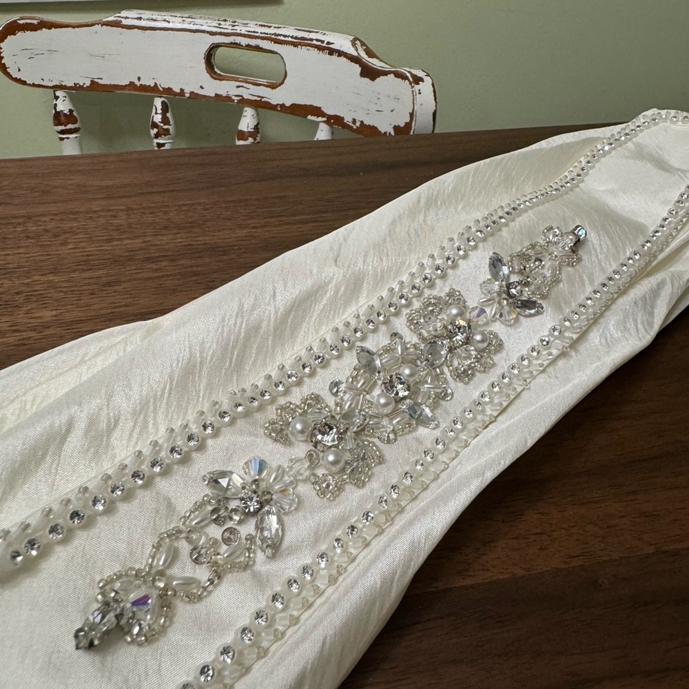 Elegant Beaded Sash